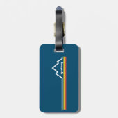 バージニア・リンチバーグ ラゲッジタグ (裏面縦)