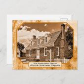 バージニア、歴史的なヨークタウン ポストカード (正面/裏面)