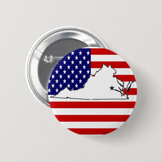 バージニア 缶バッジ (正面&裏面)