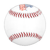 バージニア 野球ボール (裏面)