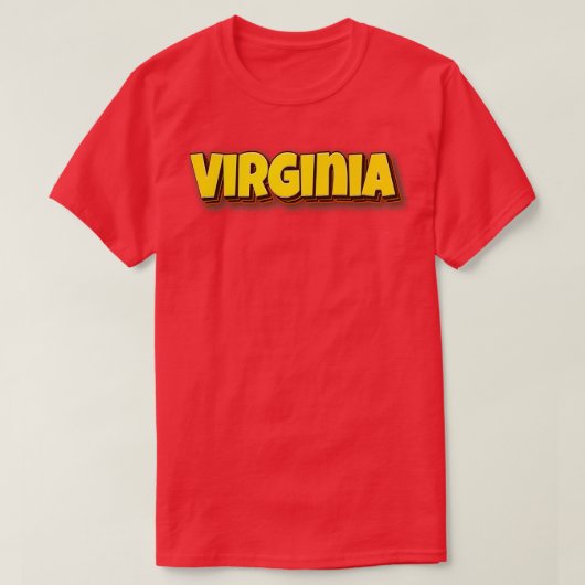 バージニア Tシャツ (デザイン正面)
