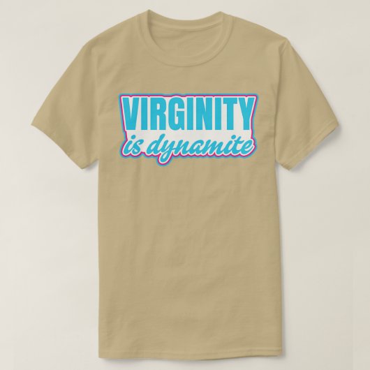 バージニイズダイナマイトヴァージン Tシャツ (デザイン正面)