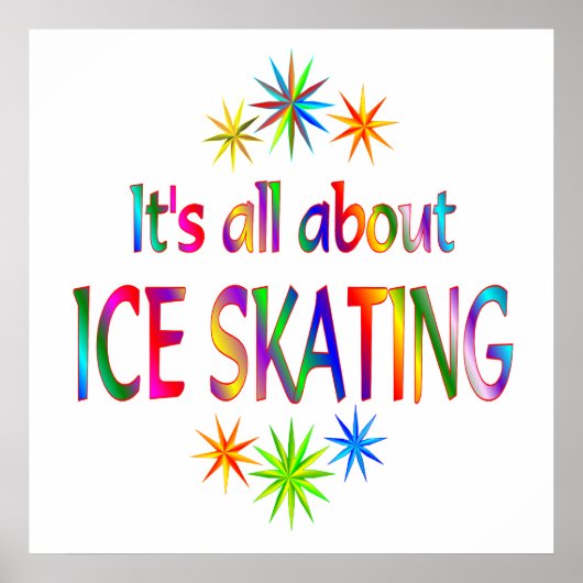 バージョン情報スケートで滑る ポスター (正面)