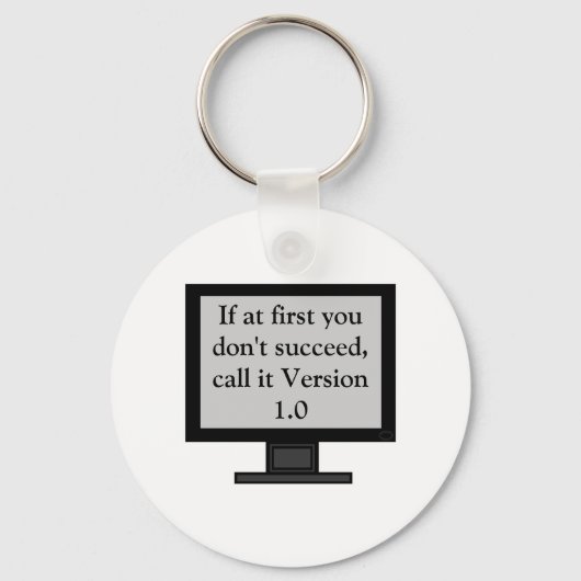 バージョン1.0キーチェーン キーホルダー (正面)