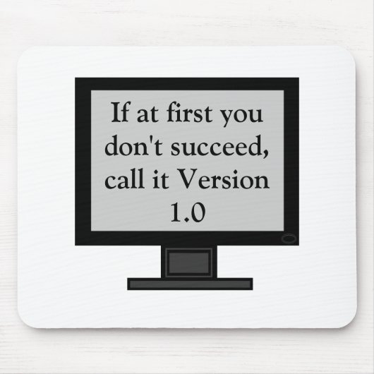 バージョン1.0マウスパッド マウスパッド (正面)