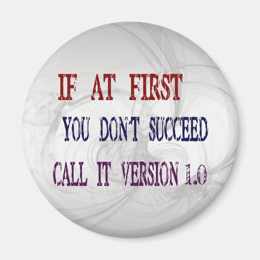 バージョン1.0 マグネット (正面)