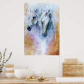 バージョン2ゴージャスな馬の精神 ポスター (キッチン)