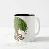 バージョン3生命の樹 ツートーンマグカップ (正面右)