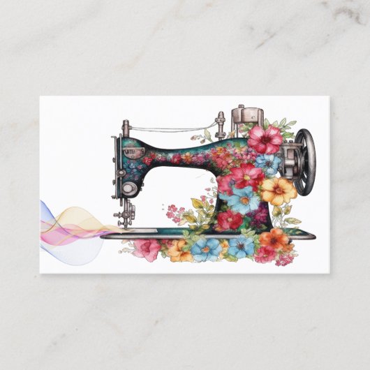 バージョン5裁縫 名刺 (正面)