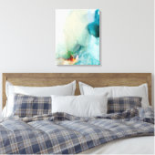 バージョン – 青い水色 キャンバスプリント (インサイチュ (寝室))