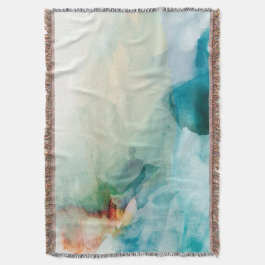 バージョン – 青い水色 スローブランケット (正面縦)