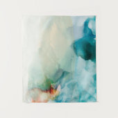 バージョン – 青い水色 タペストリー (正面)