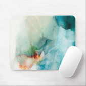 バージョン – 青い水色 マウスパッド (マウス)