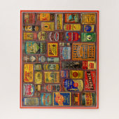 バージョンII:ヴィンテージ広告のTINコレクション ジグソーパズル (縦)