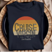 バージン島の夕焼けクルーズTシャツ Tシャツ