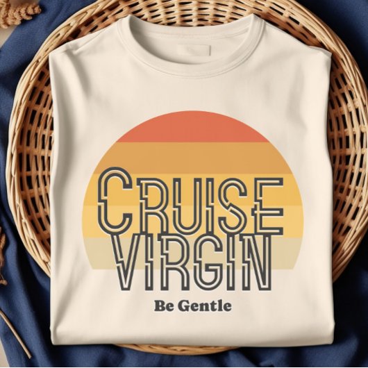 バージン島の夕焼けクルーズTシャツ Tシャツ