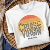 バージン島の夕焼けクルーズTシャツ Tシャツ
