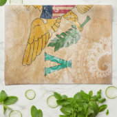 バージン諸島の旗 キッチンタオル (折り畳み)