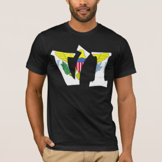 バージン諸島(vi)及びプエルトリコ (PR) Tシャツ