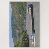 バージ・オン・ザ・リバー・ライン2 ジグソーパズル (縦)