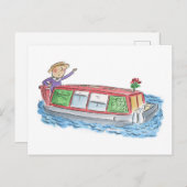 バージ ポストカード (正面/裏面)