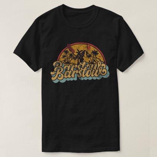 バースタウ カリフォルニア Tシャツ (デザイン正面)
