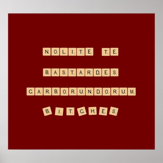 バースターデカルボルンドラム ポスター (正面)