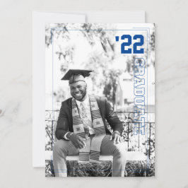 バースティススポーツテーマ | 2写真卒業パーティー  招待状