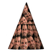 バースデおもしろいーパーティーハッツカスタム顔写真/ヘッド パーティーハット (左)