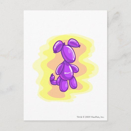 バースデイブルマルー ポストカード (正面)