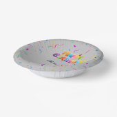 バースデユニークィアカスタムーパーティー用紙ボウル ペーパーボウル (傾斜あり)