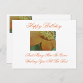 バースデーカード ポストカード (正面/裏面)