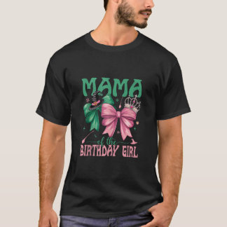 バースデーガールのママのマッチングウィッチファミリーT Tシャツ