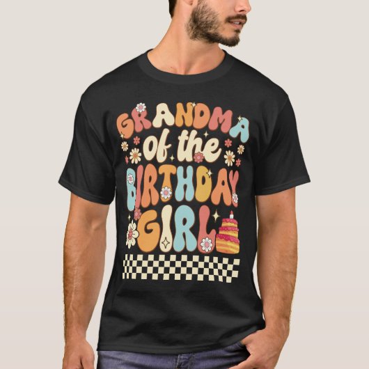 バースデーガールの自慢のおばあちゃん Tシャツ (正面)