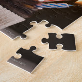 バースデーキャンドル付きカップケーキ ジグソーパズル (側面)