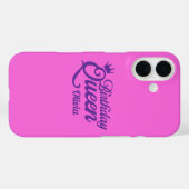 バースデークイーン携帯ケース Case-Mate iPhoneケース (裏面 (横))