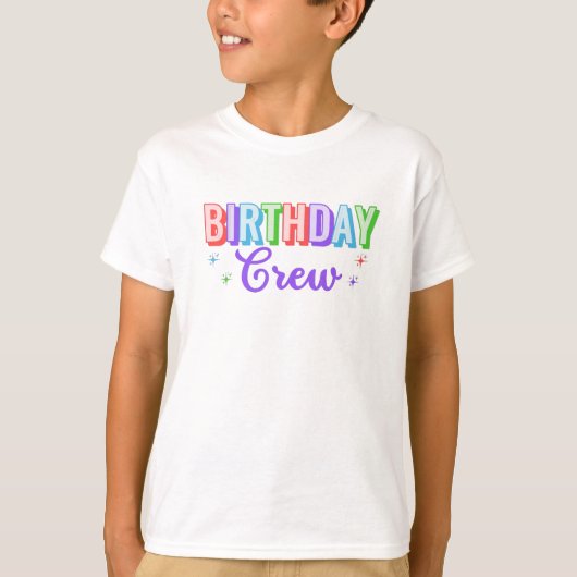 バースデークルーのTシャツ Tシャツ (正面)