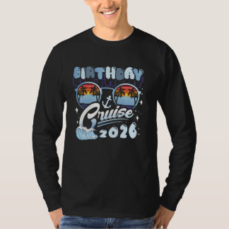 バースデークルーズ 2026 グループ クルー 家族旅行 マ Tシャツ