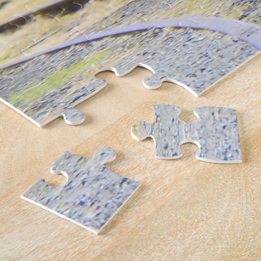 バースデーグリーティングオーストラリア蒸気機関車 ジグソーパズル (側面)