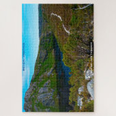 バースデーグリーティングクレーターレイクタスマニア ジグソーパズル (縦)