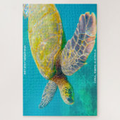 バースデーグリーティングコーラルリーフオーストラリア ジグソーパズル (縦)