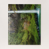 バースデーグリーティングブライダルヴェール秋ニュージーランド ジグソーパズル (縦)