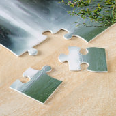 バースデーグリーティングブライダルヴェール秋ニュージーランド ジグソーパズル (側面)