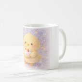 バースデーケーキ アルマひよこ かわいいマグカップ コーヒーマグカップ (正面右)