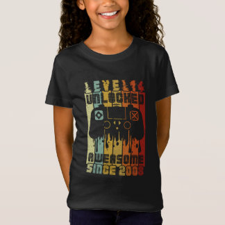 バースデーゲーマーTシャツ：レベル14解除 2008 Tシャツ