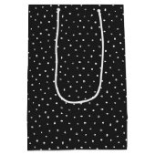 バースデーゴールデンレトリバーinデイジー ミディアムペーパーバッグ (裏面)