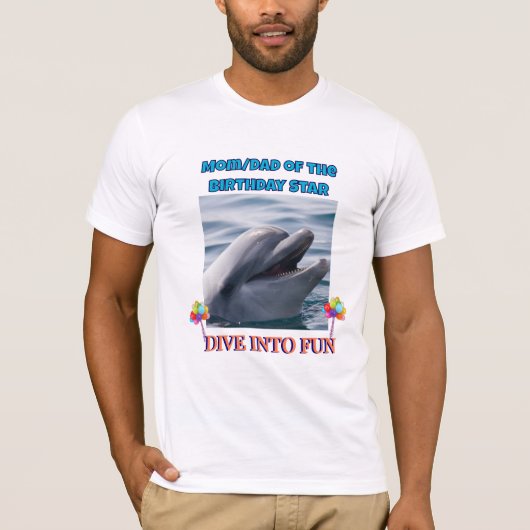 バースデースターの親 Tシャツ (正面)
