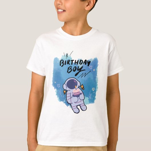 バースデースペースマン Tシャツ (正面)