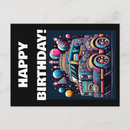 バースデーバスアドベンチャー ポストカード