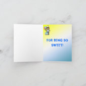 バースデーバッシュボーイB サンクスカード サンキューカード (内部)